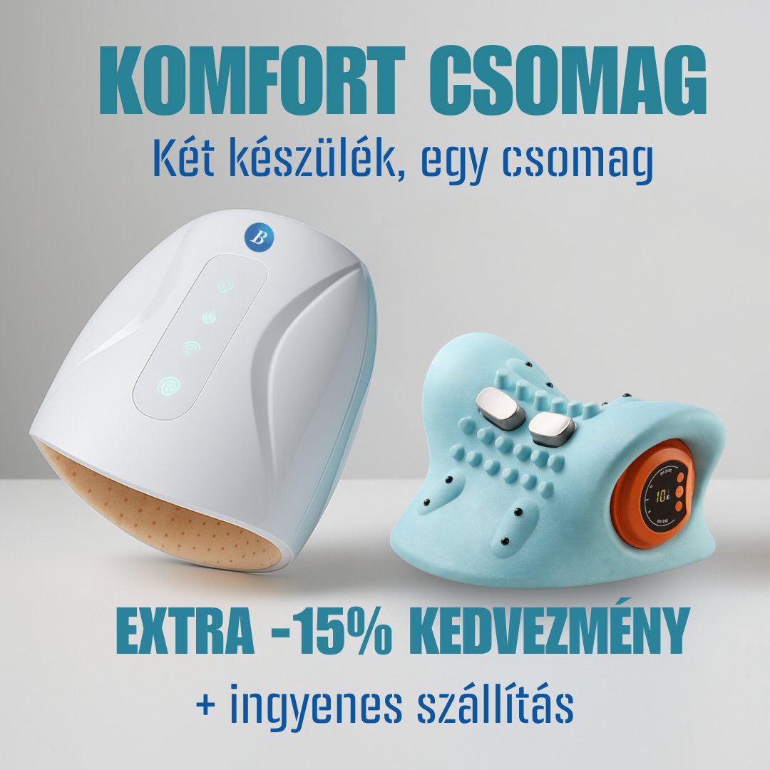 Kézmasszírozó + NyakPro 2.0 csomagajánlat